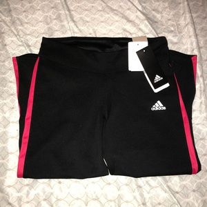 Adidas Black Cropped Leggings